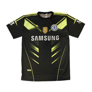 Vintage 2012 Chelsea FC Neon Accent Soccer Jersey Size L